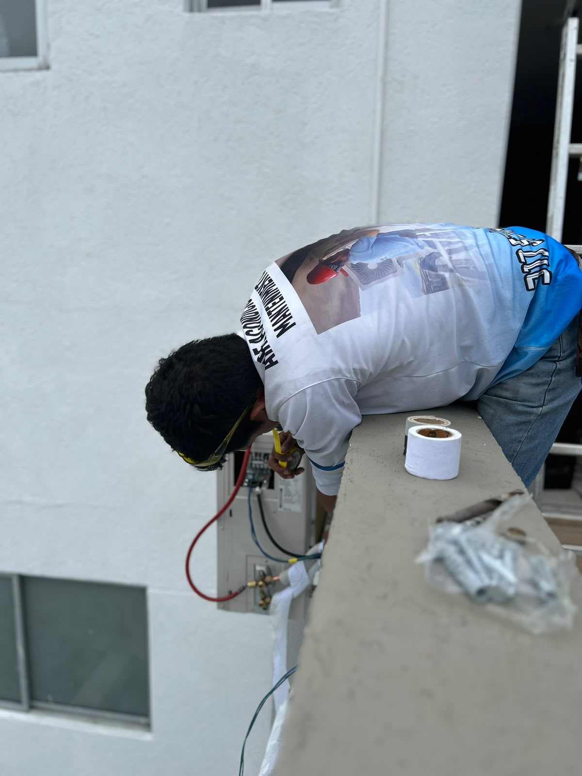Trabajo de refrigeración realizado