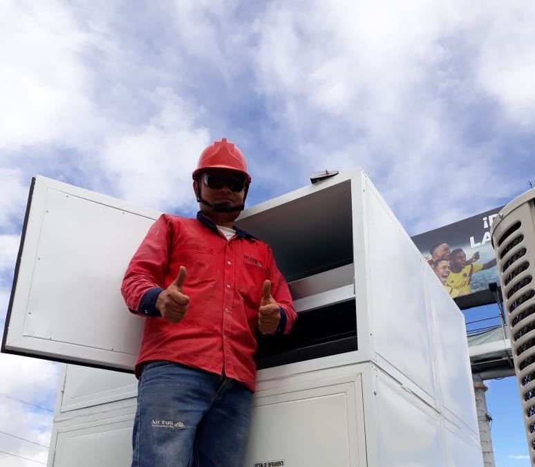 Instalación de climatización realizada